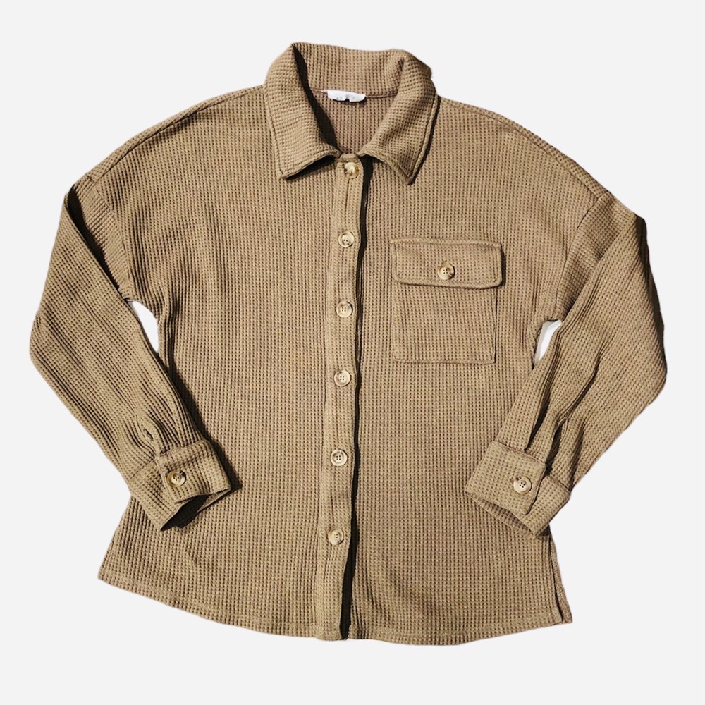 Andree by Unit S thermal shacket tan
